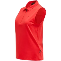 Comfort Zip Seeveless Polo Dam