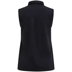 Comfort Zip Seeveless Polo Dam