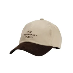 Cotton Cap With Suede Touch Brim