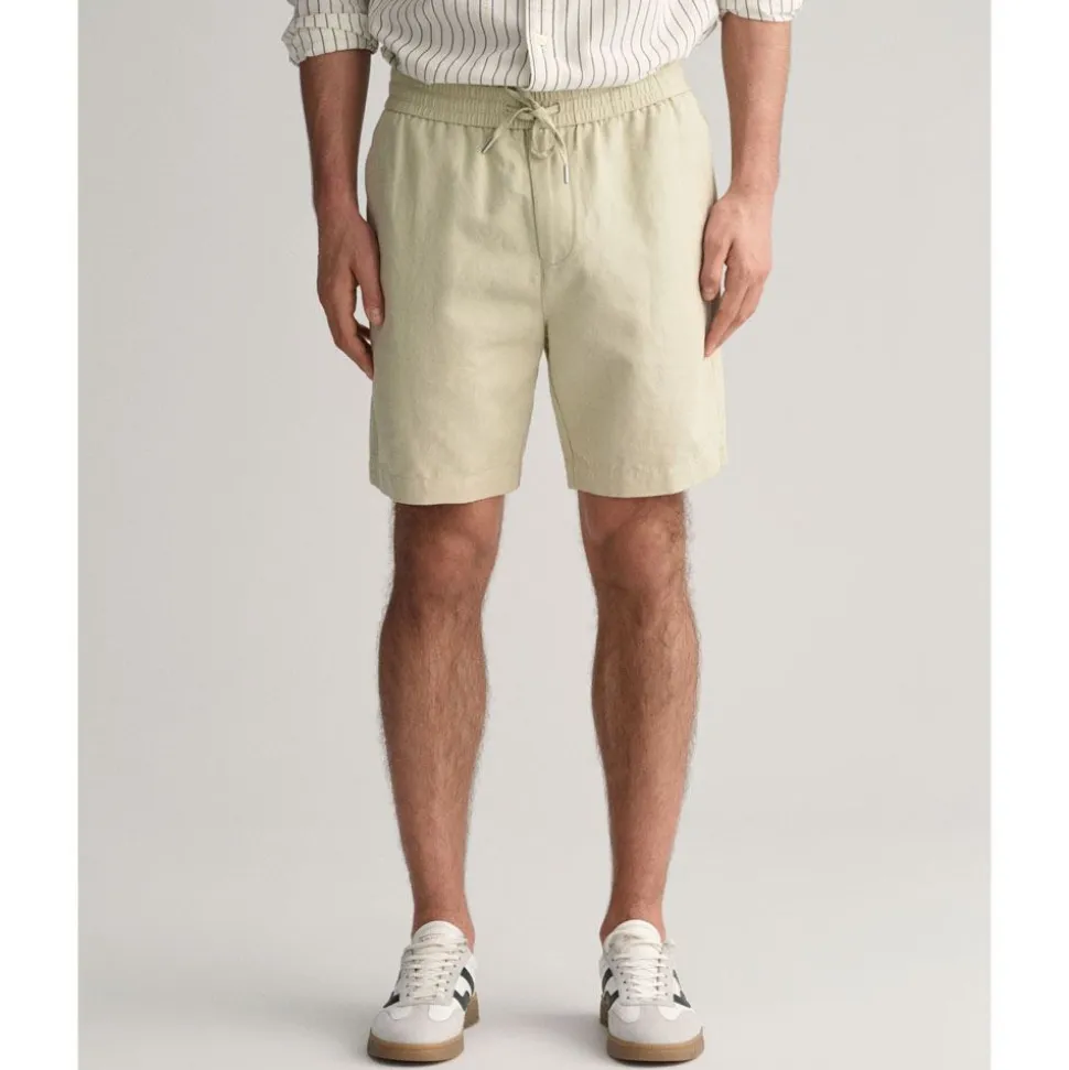 Cotton-Linen Shorts Herr