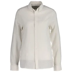 Cotton Linnen Botton Down Longsleeve Shirt Junior
