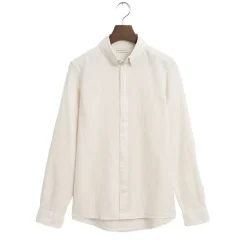 Cotton Linnen Botton Down Longsleeve Shirt Junior