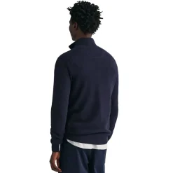 Cotton Pique Half-Zip Herr