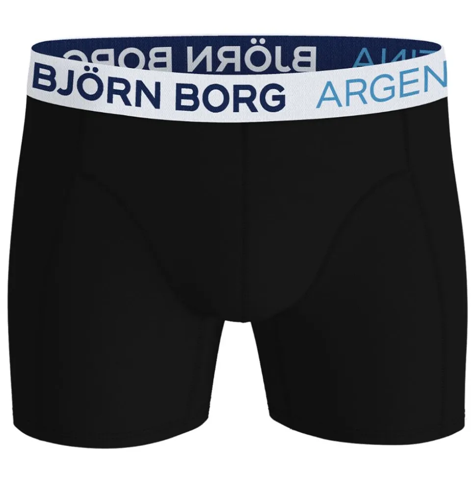 COTTON STRETCH BOXER ARGENTINA 3-PACK HERR