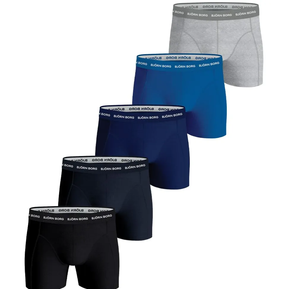COTTON STRETCH BOXER 5-PACK HERR