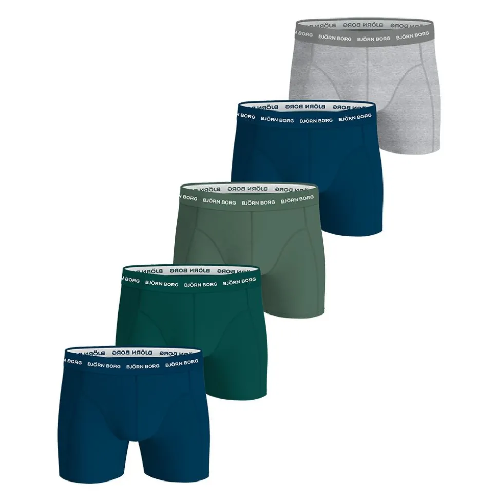 Cotton Stretch Boxer 5-Pack Herr