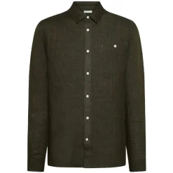 Custom fit linen shirt GOTS/Vegan