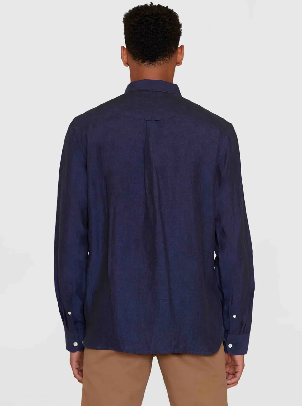 Custom fit linen shirt GOTS/Vegan Herr