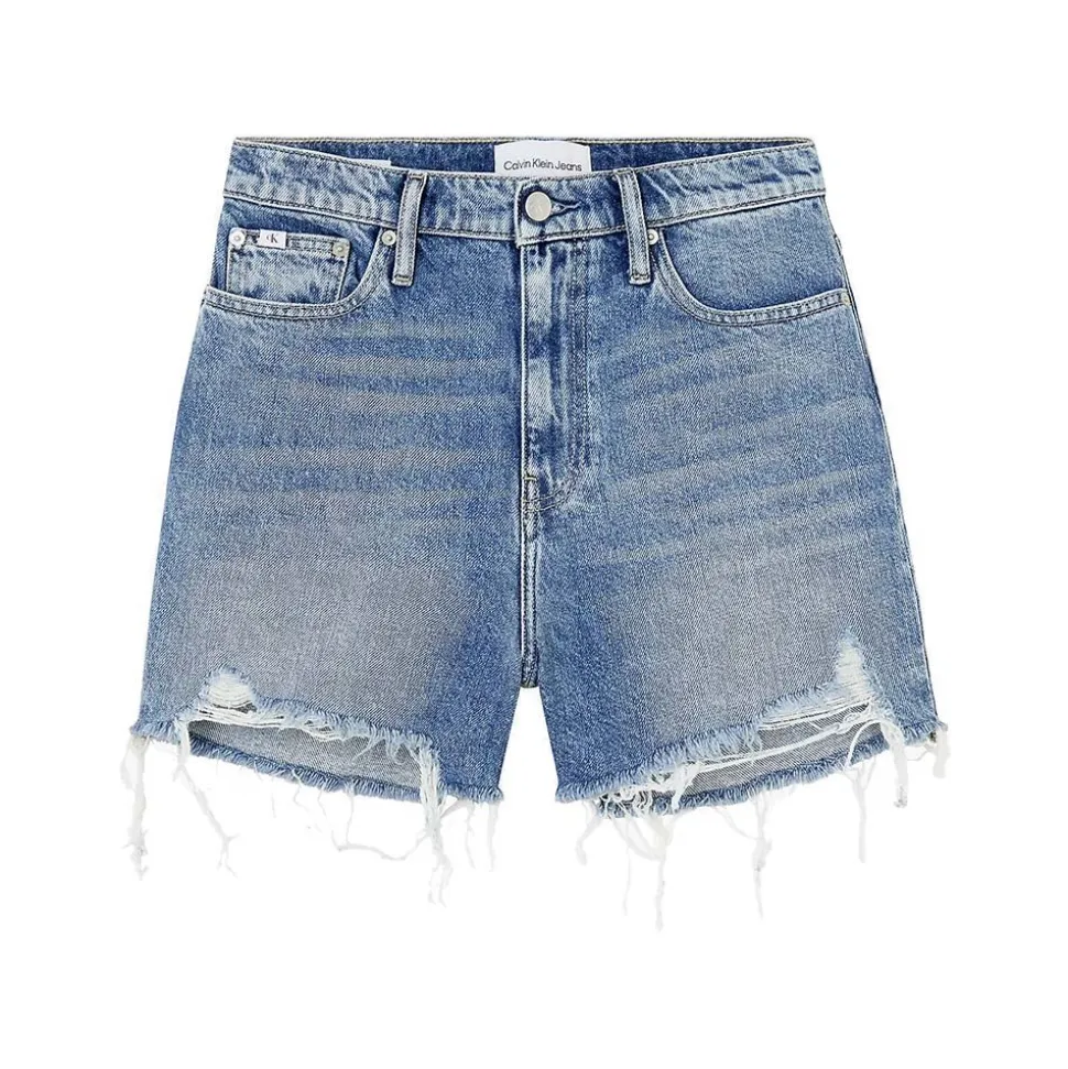Denim Mom Shorts Dam