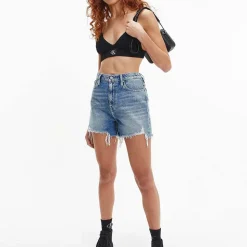 Denim Mom Shorts Dam