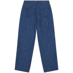 Denim pants dam