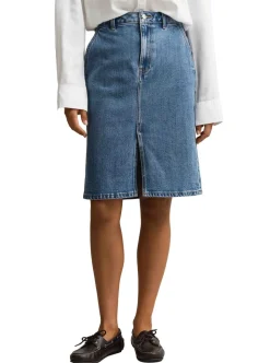 DENIM PENCIL SKIRT DAM