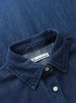 Denim shirt dam