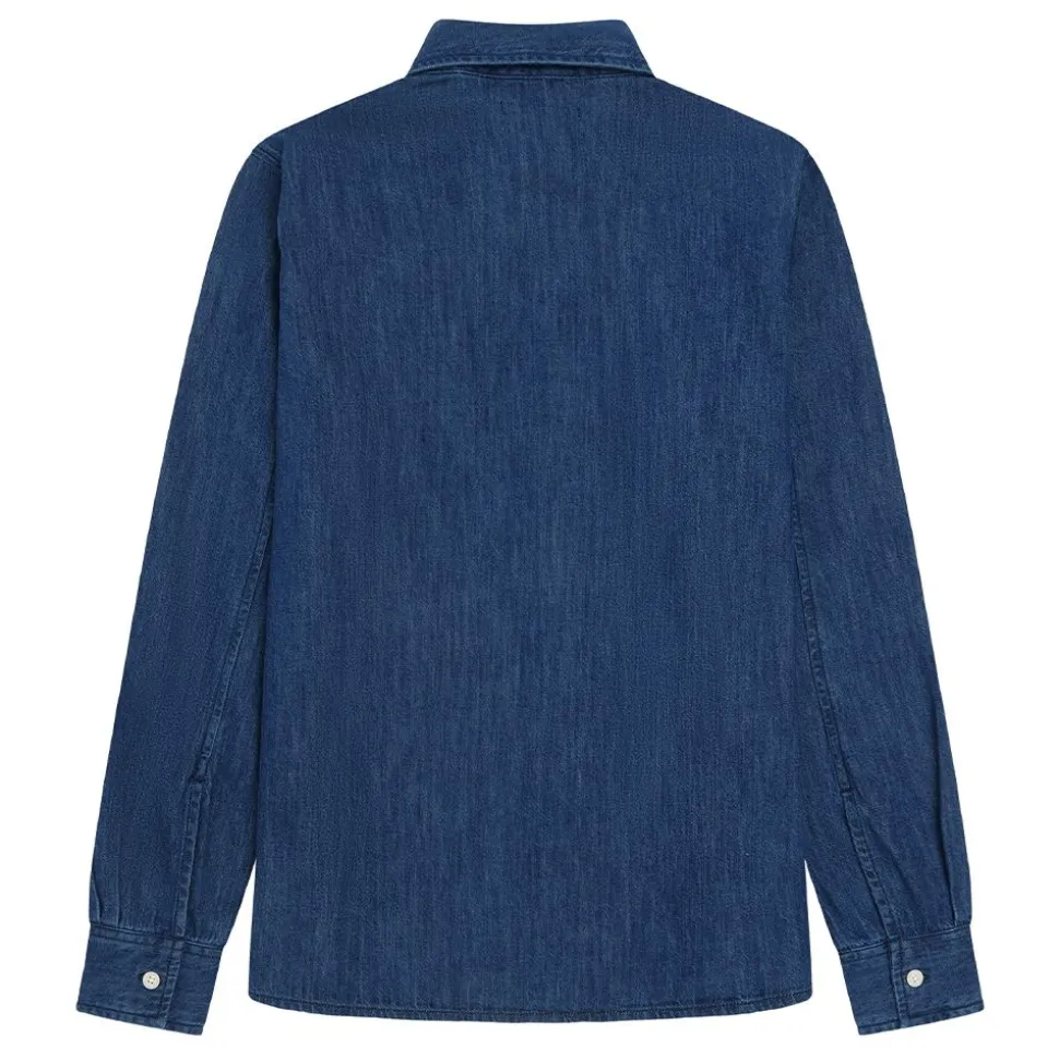 Denim shirt dam