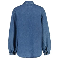 DENIM VOLUME SLEEVE SHIRT DAM