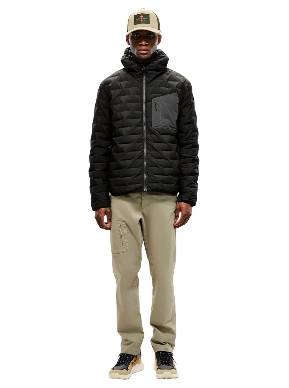 D-3 RL REVERSIBLE LIGHT HOOD JACKET herr