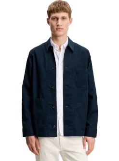 Easton Cotton Overshirt Herr