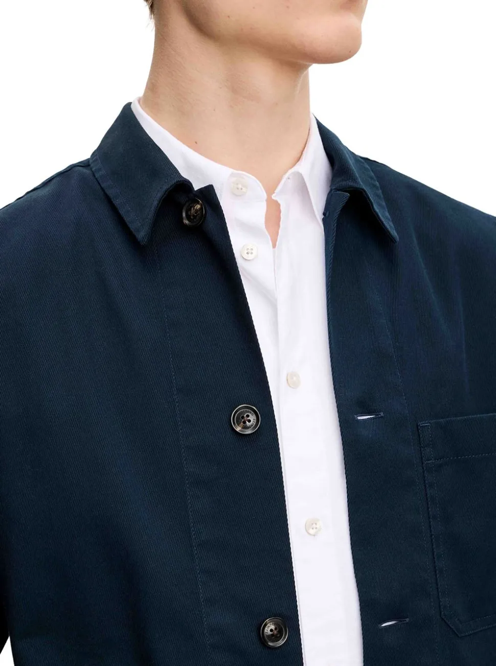 Easton Cotton Overshirt Herr