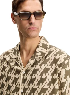 Ellis Border Resort Shirt Herr