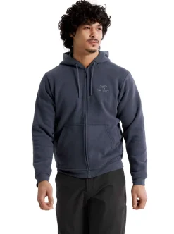 Emblem Fleece Full-Zip Hoody Herr