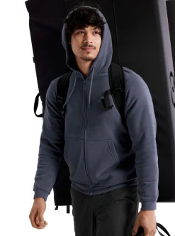 Emblem Fleece Full-Zip Hoody Herr