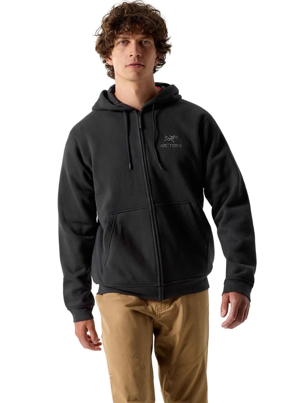 Emblem Fleece Full-Zip Hoody Herr