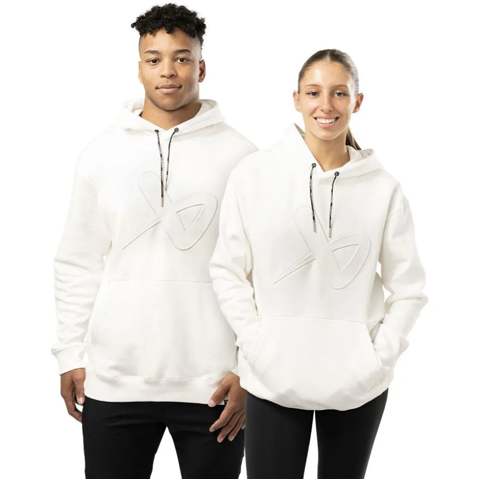 Embossed Fleece Hoodie-SR