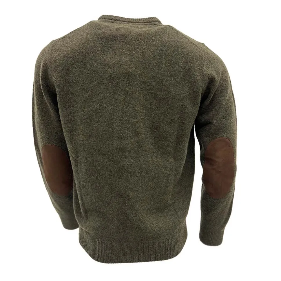 Essential Pullover Patch Crew Herr