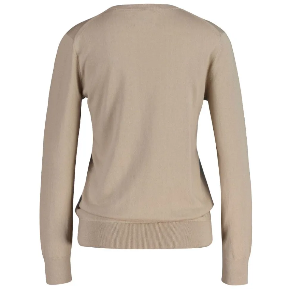 Fine Knit Crew Neck Dam