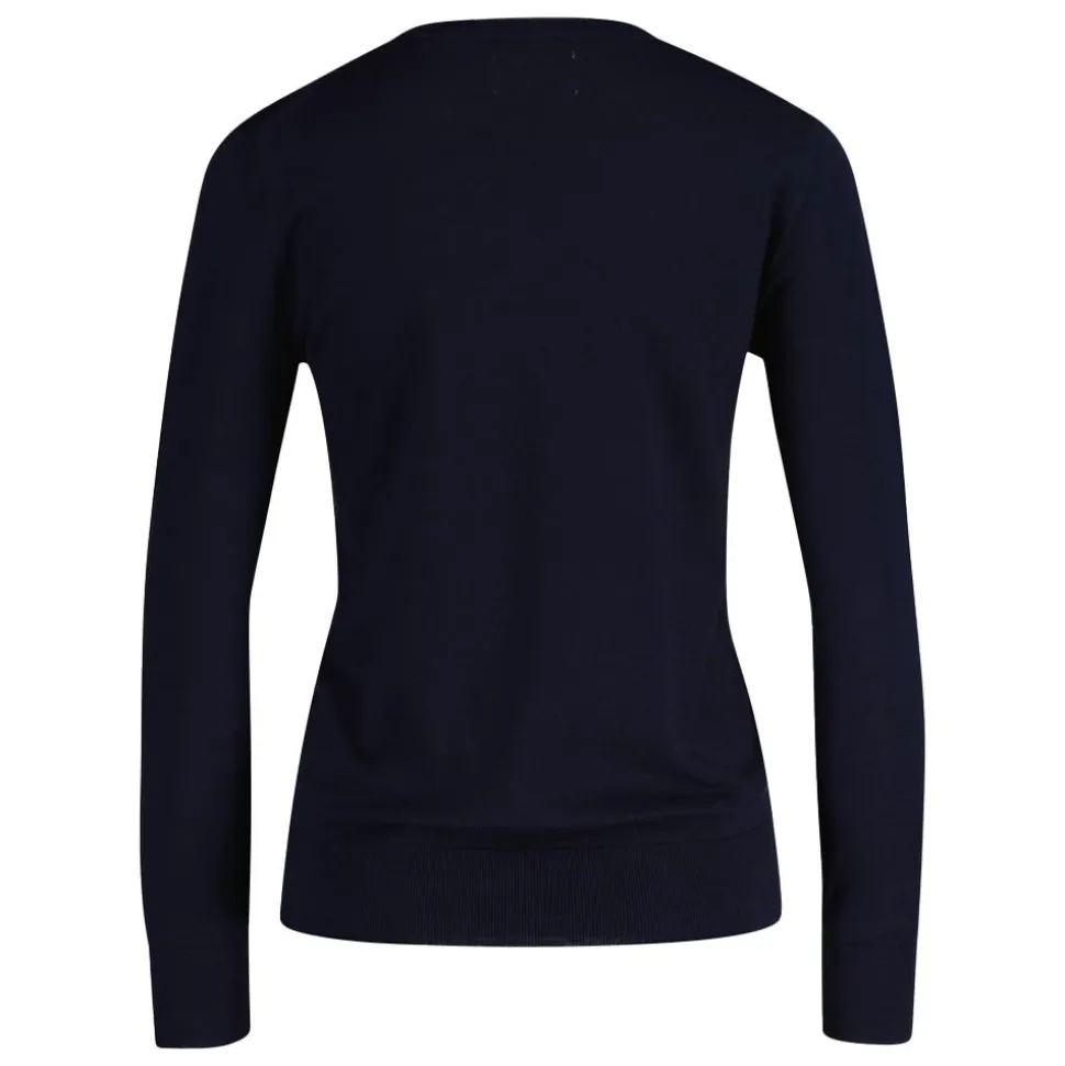 Fine Knit Crew Neck Dam
