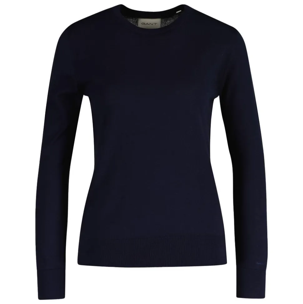 Fine Knit Crew Neck Dam