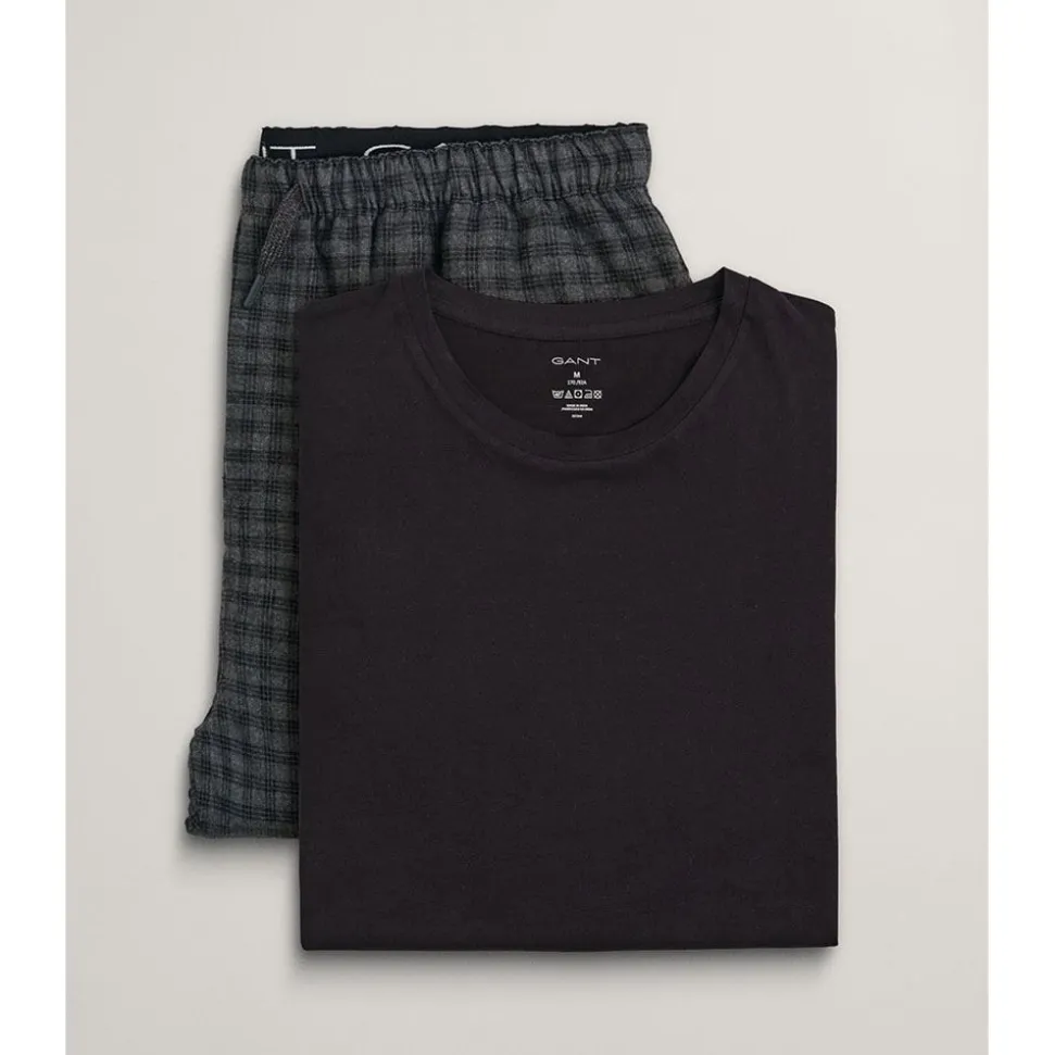 Flannel Pants And T-shirt Giftbox Herr