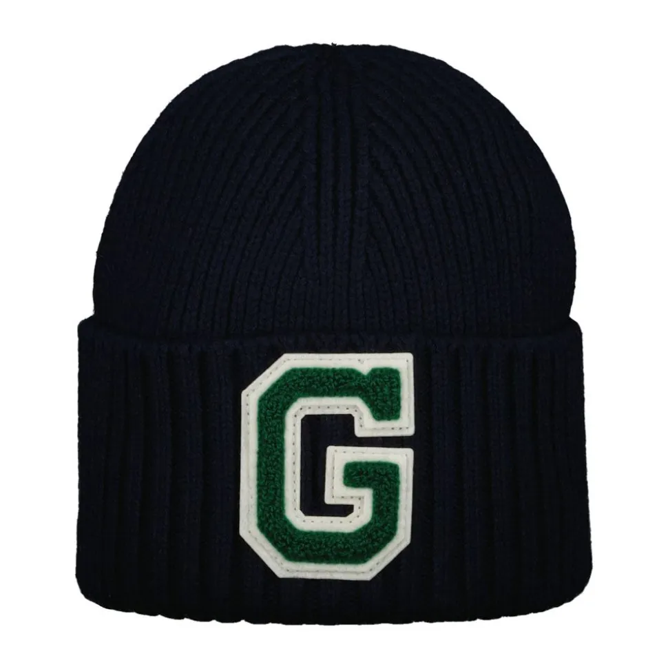 G Badge Rib Knit Beanie Junior