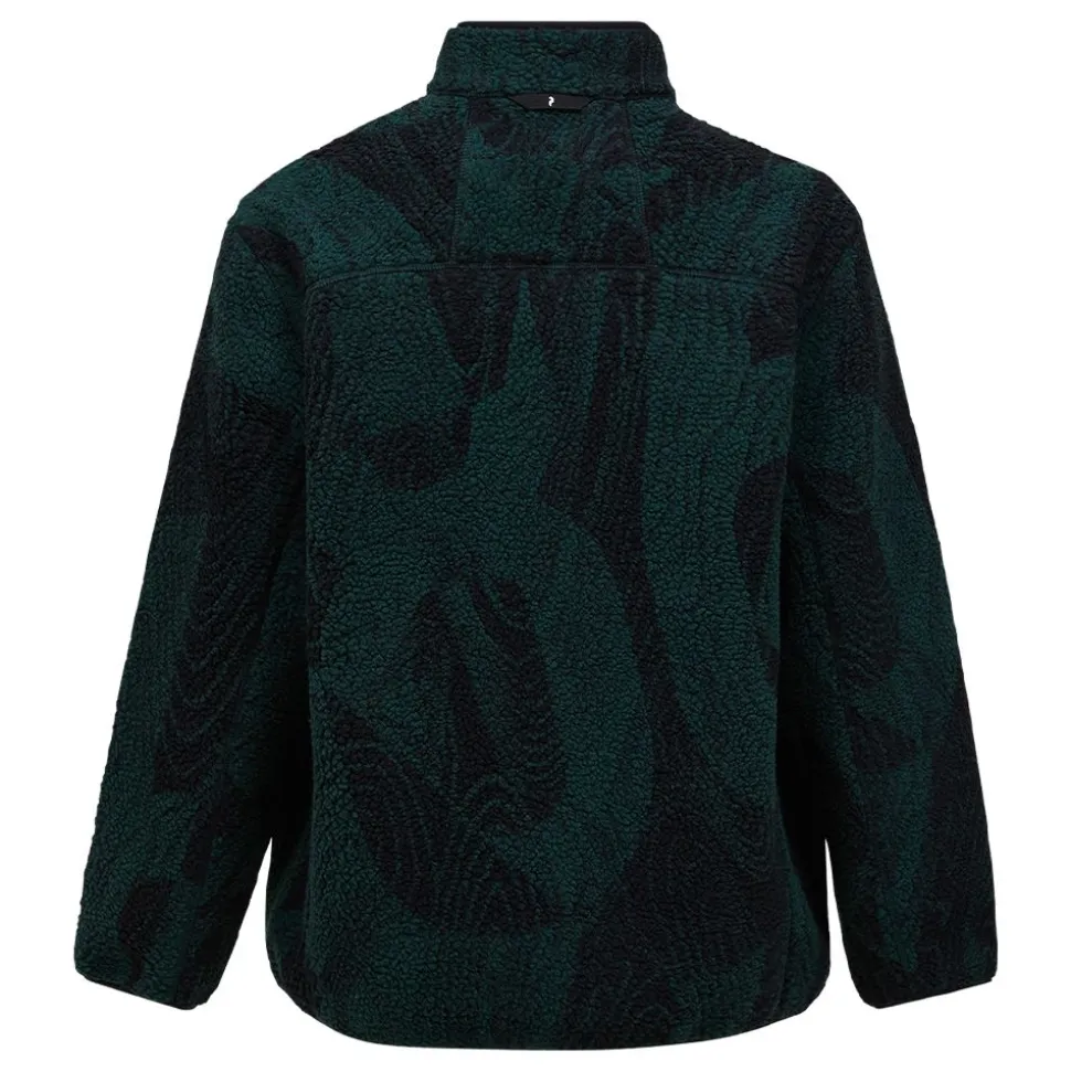Graphic Pile Jacket Herr