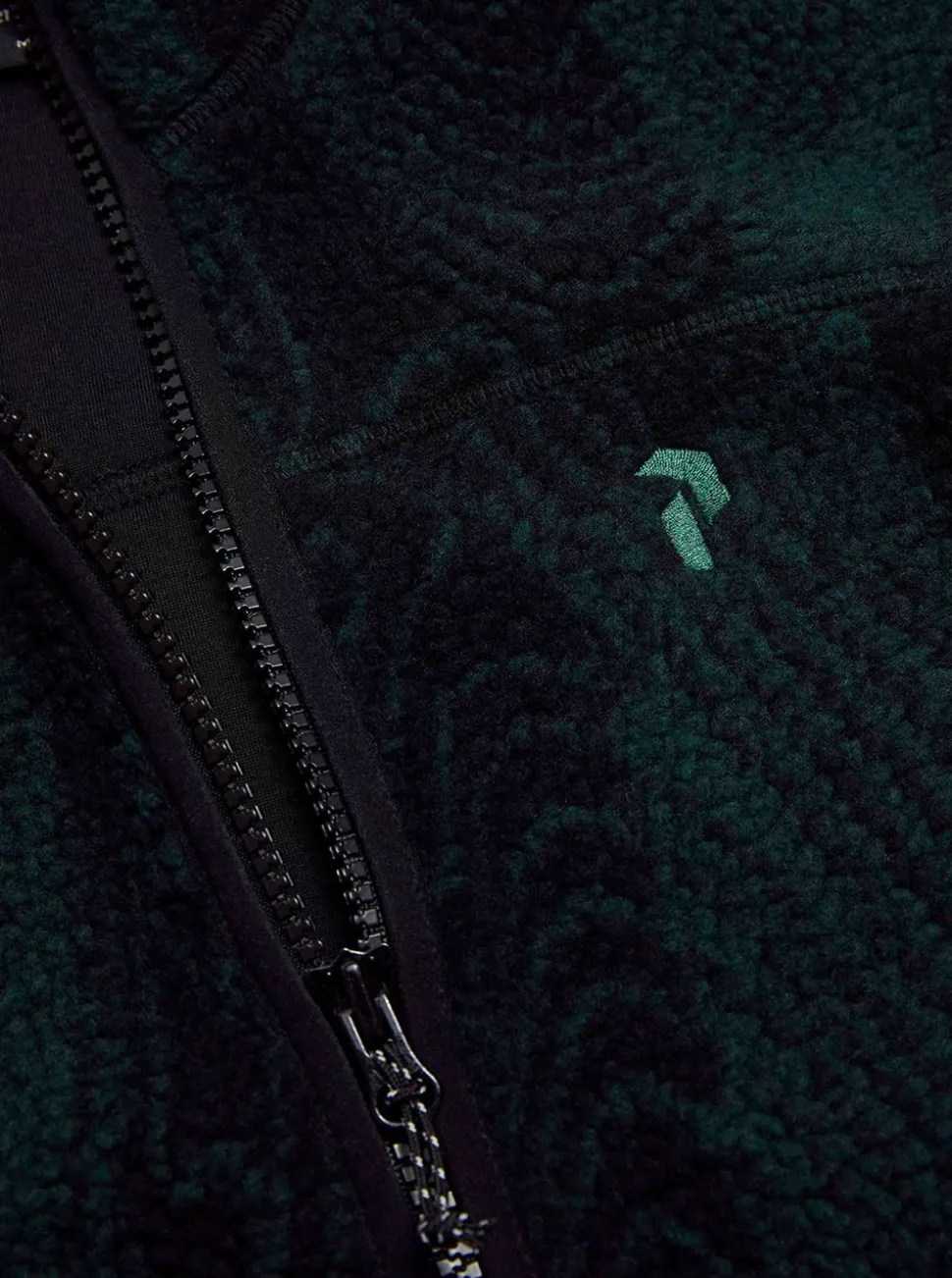 Graphic Pile Jacket Herr