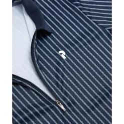 Graphic Shortsleeve Zip Polo Dam