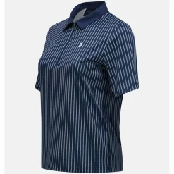 Graphic Shortsleeve Zip Polo Dam
