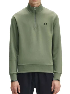 HALF ZIP SWEATSHIRT herr