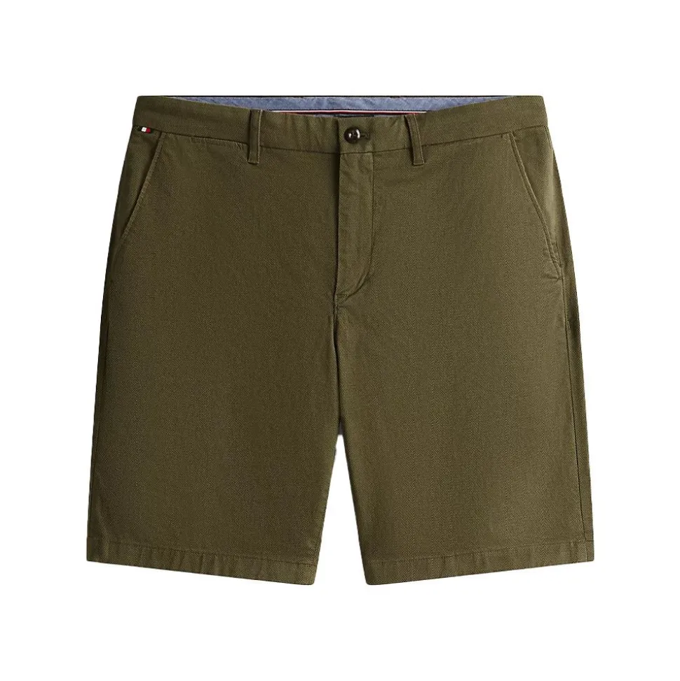 Harlem Printed Structured Shorts Herr