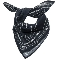 Ingrid Bandana Double Cross Blue