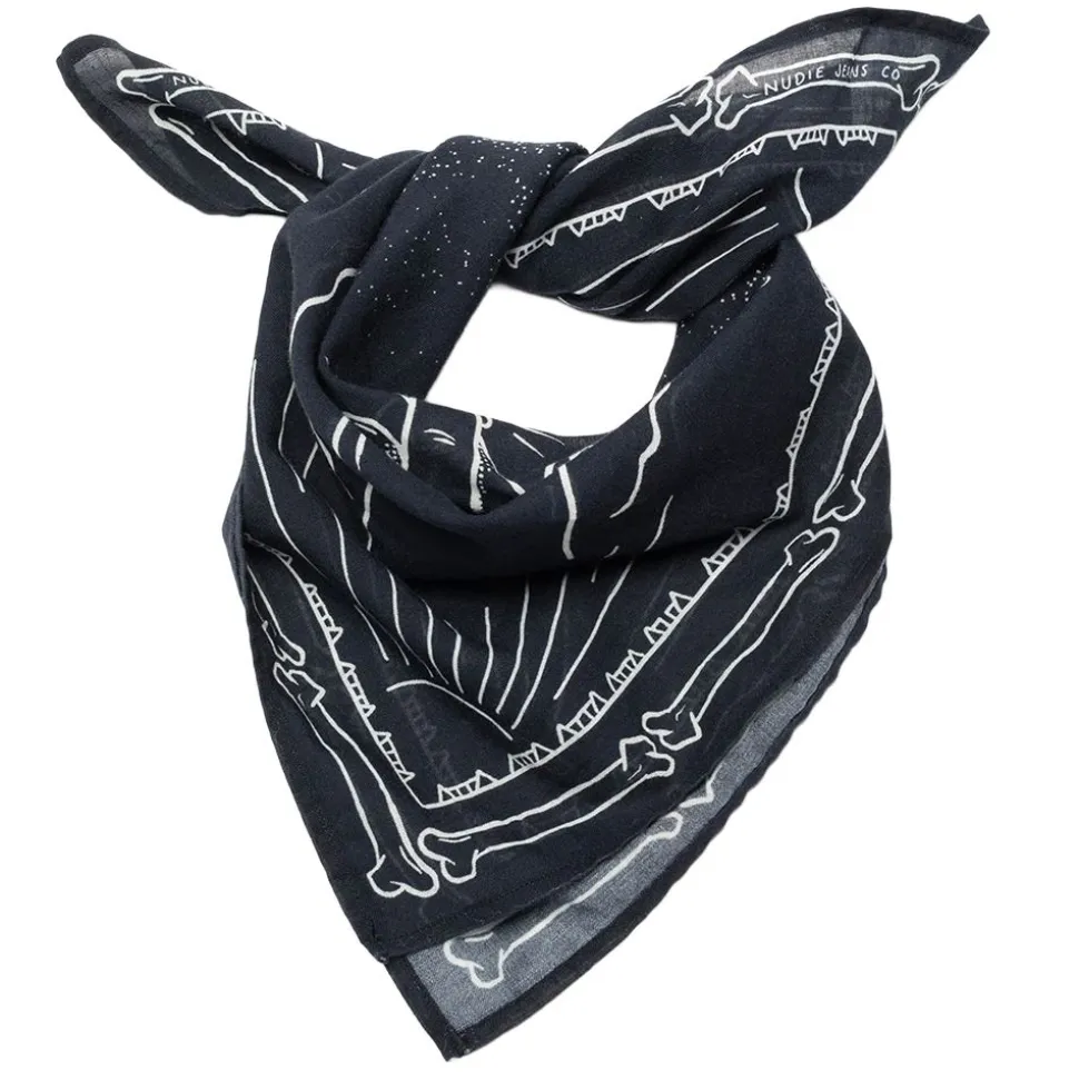 Ingrid Bandana Double Cross Blue