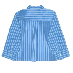 Jutta Shirt Striped Blue/Offwhite Dam