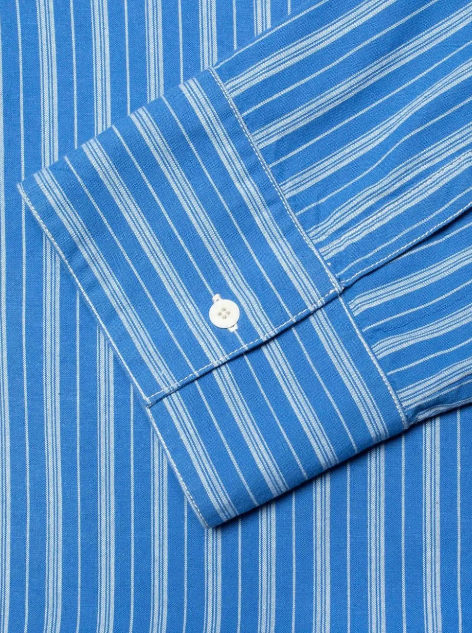 Jutta Shirt Striped Blue/Offwhite Dam
