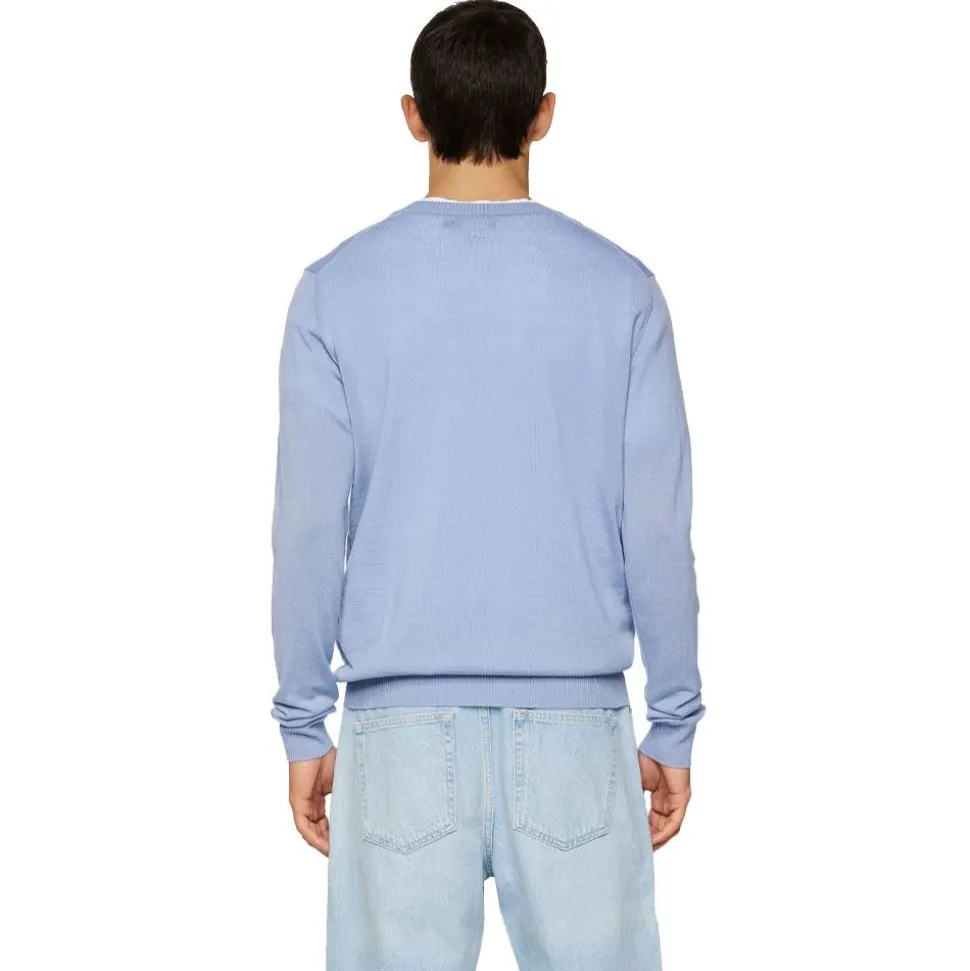 Keane Light Merino Crew Neck Herr