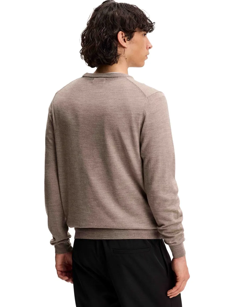Keane Merino Crew Neck Herr