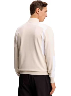 Kendrick Knitted Zip Sweater Herr