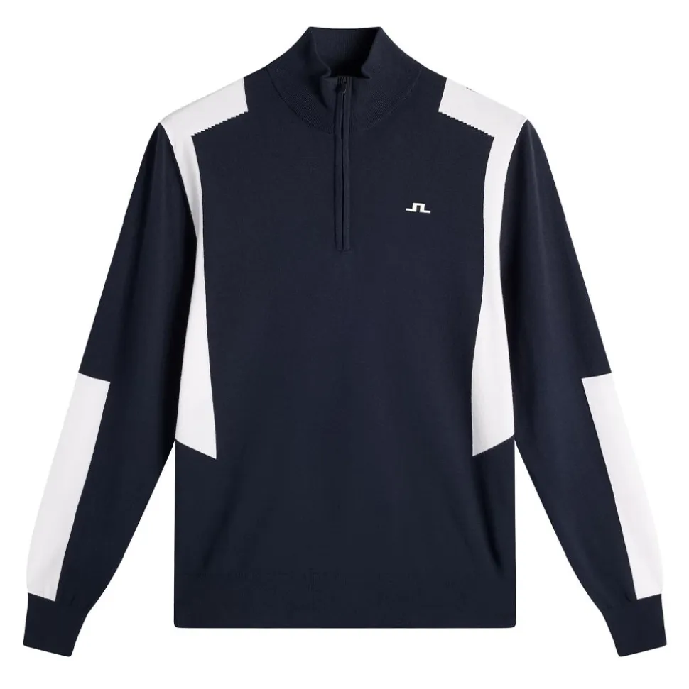 Kendrick Knitted Zip Sweater Herr