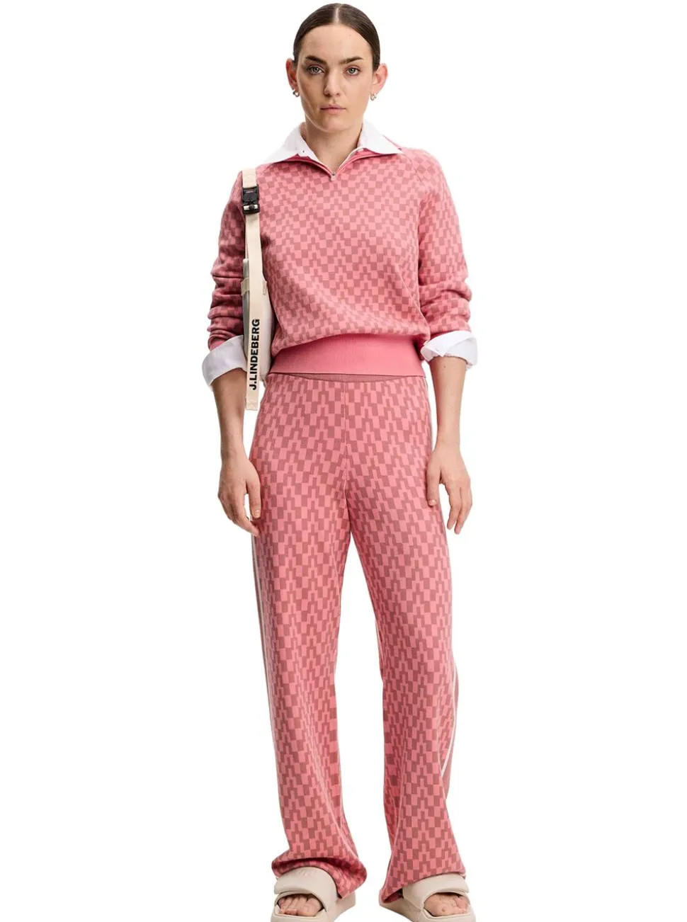Kera Knitted Jacquard Pant Dam