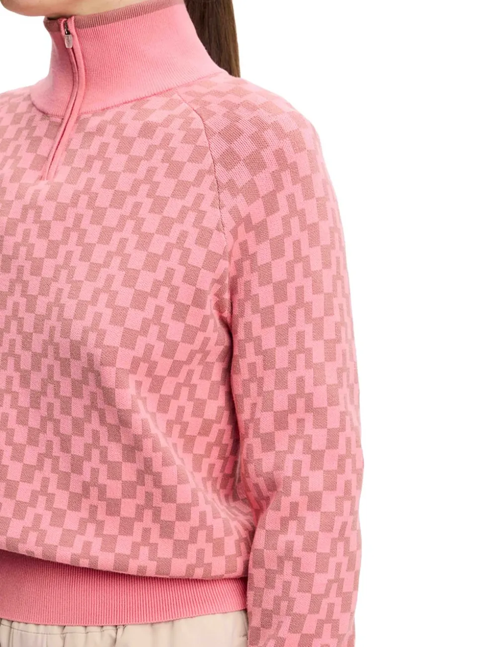 Kerla Knitted Zip Sweater Dam