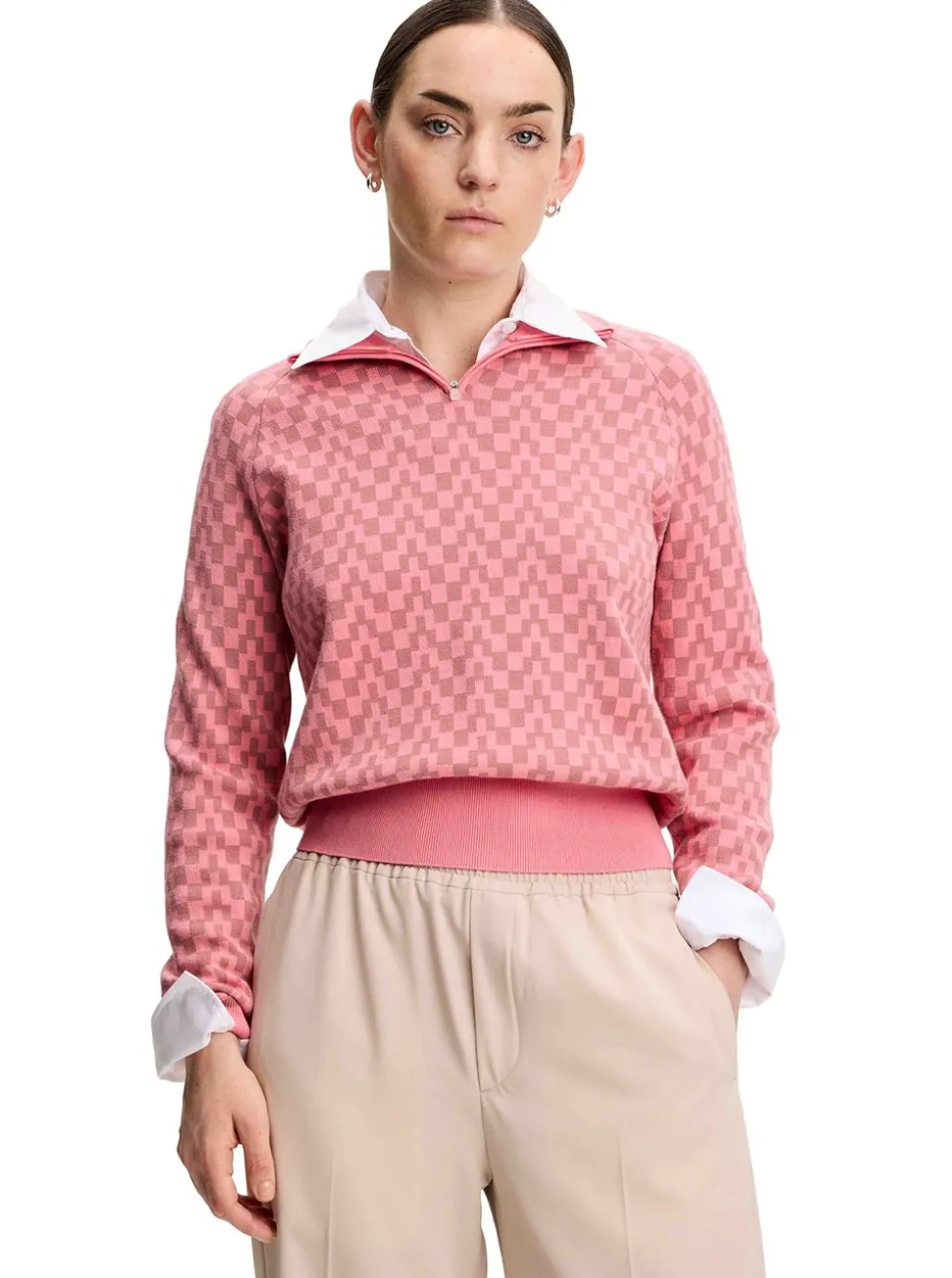 Kerla Knitted Zip Sweater Dam